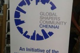 Roll Up Banner for Global Shapers